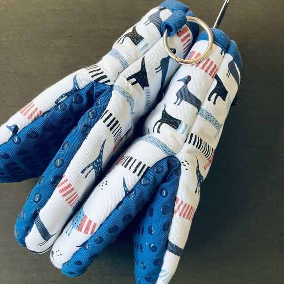 NWT Dachshund Dog Oven Mitts Baking Set - Picture 3 of 3